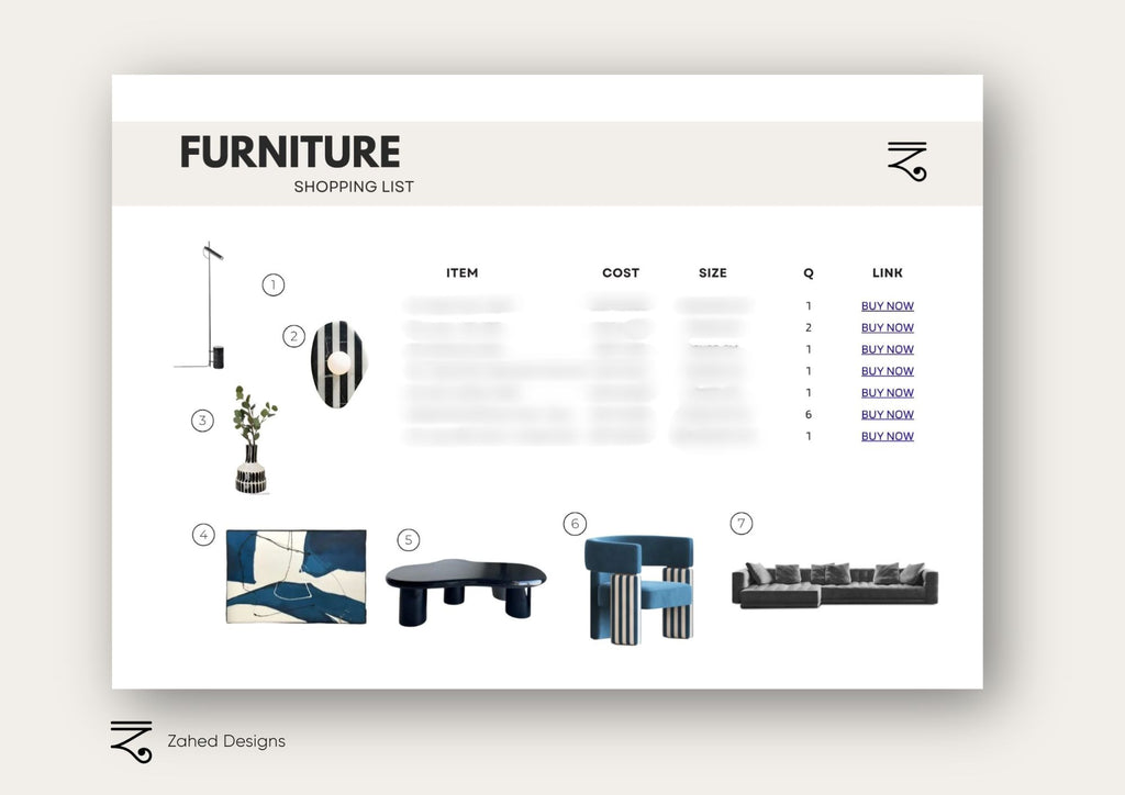 Living room 'Shop the look' package-Neo Classic